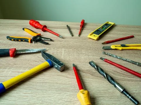 Various Work Tools Stock Photos