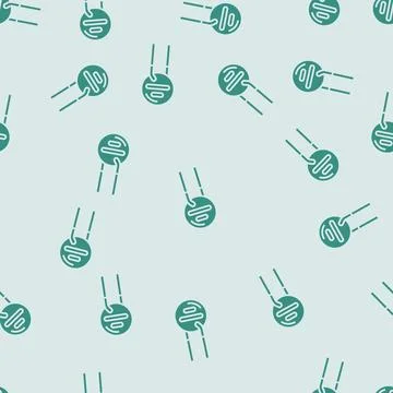 Varistor electronic component glyph seamless pattern Stockillustratie