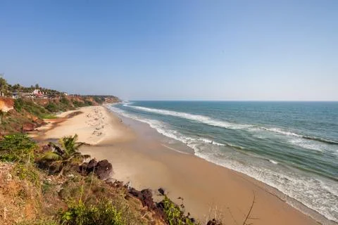 Varkala beach Stock Photos