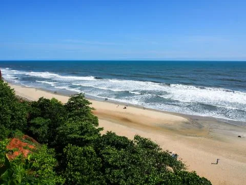 Varkala Beach Stock Photos