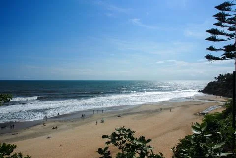 Varkala Beach Stock Photos