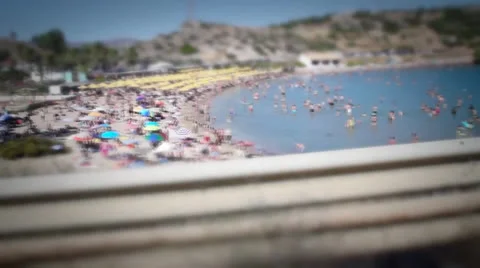 Varkiza beach Stock Footage 24977604