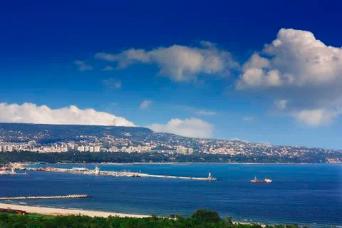 Varna view Stock Photos