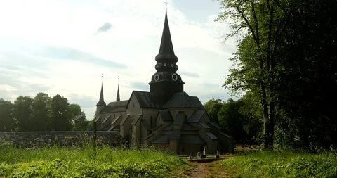 Varnhem kloster (monastery) Vidéo 93588729