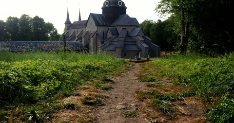 Varnhem kloster (monastery) tilt Vidéo 93588835