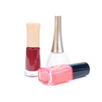 Varnishes for nails. Stock Photos