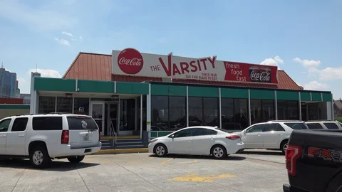 The Varsity - front side Stock Footage 116991322
