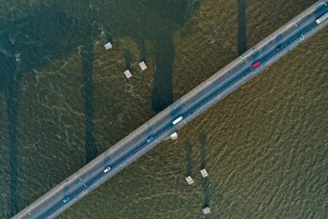 Varvarovsky bridge. Stock Photos