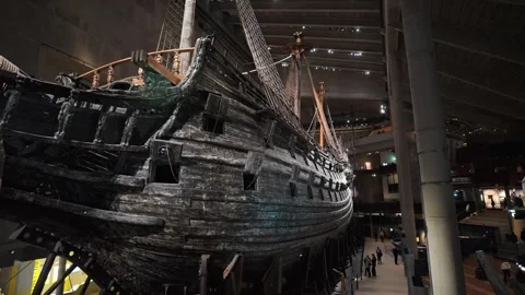 Vasa Ship Stockholm Stock Footage 329726070