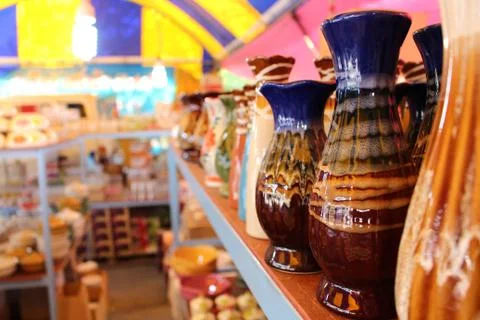 Vase background Stock Photos