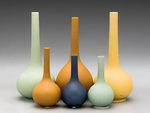 Vase ca. 188289 Chelsea Keramic Art Works. Vase. American. ca. 188289. Ston.. Stock Photos