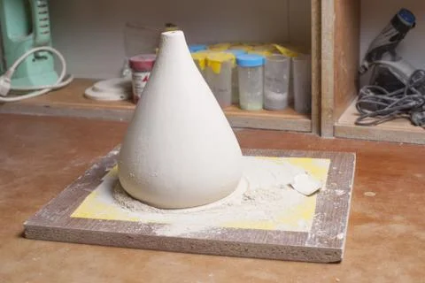Vase from clay Stock Photos