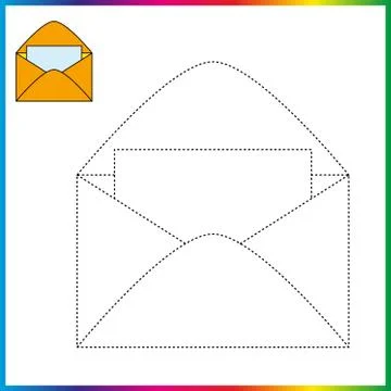 VASE , connect the dots and coloring page. Worksheet - game for kids. Restore Stock Illustration