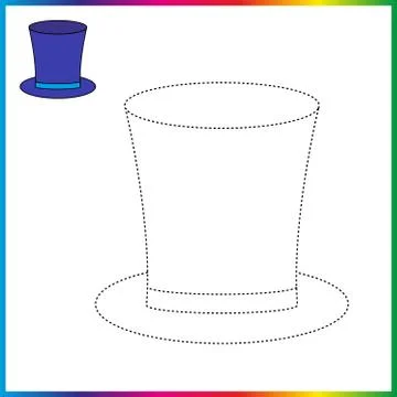 VASE , connect the dots and coloring page. Worksheet - game for kids. Restore Stock Illustration
