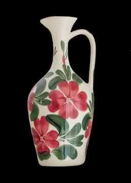 Vase flower design Foto stock