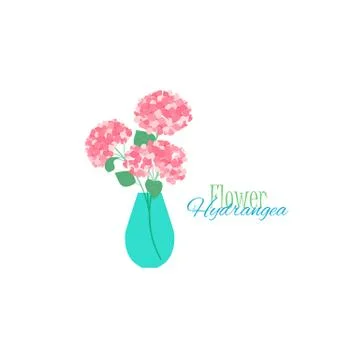 Vase of flowers Stock Illustration