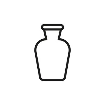 Vase icon vector design templates simple and modern Stock Illustration