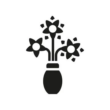 Vase icon vector design templates simple and modern Stock Illustration