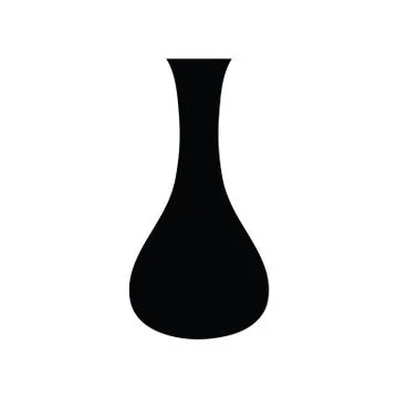 Vase icon - vector sign Stock Illustration