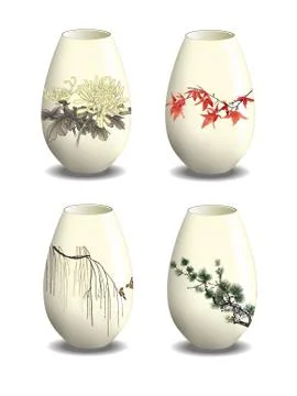 Vase Stock Illustration