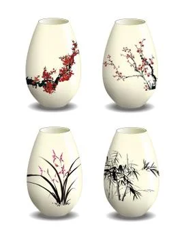 Vase Stock Illustration