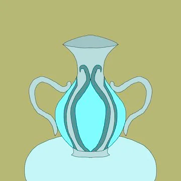 Vase Stock Illustration