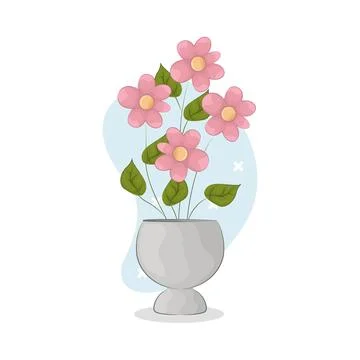Vase Illustration Stock Illustration
