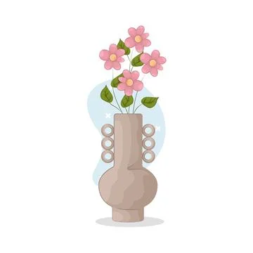 Vase Illustration Illustrazione stock