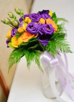 Vase of rose Stock Photos