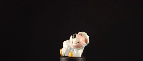 Vase Rotates On Podium Stock Footage 307305441