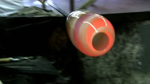 Vase shaping Stock Footage 12300900