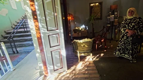 A vase sitting on a. Stock Footage 282682599