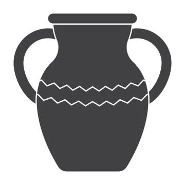 Vase Vector Icon Stock Illustration