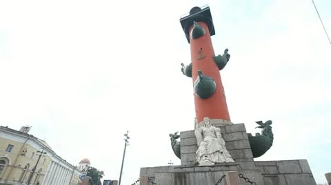 Vasilevsky island Stock Footage 10836012