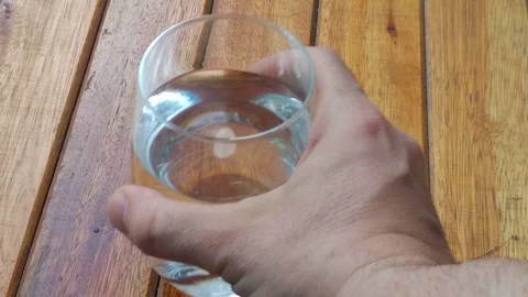 Vaso de agua1 Video stock 119113845