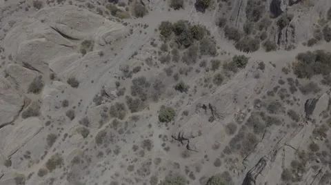 Vasquez Rocks Clear Day 動画素材 65662649