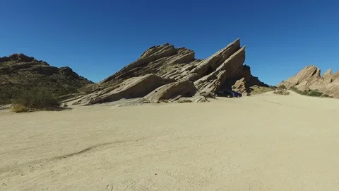 Vasquez Rocks Stock Footage 85998096