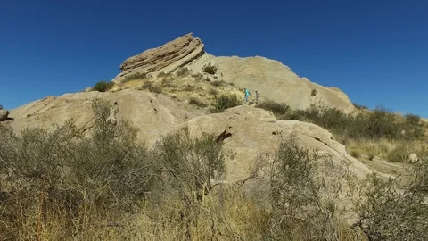 Vasquez Rocks Stock Footage 85998585