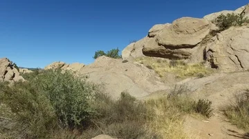 Vasquez Rocks Stock Footage 85998838