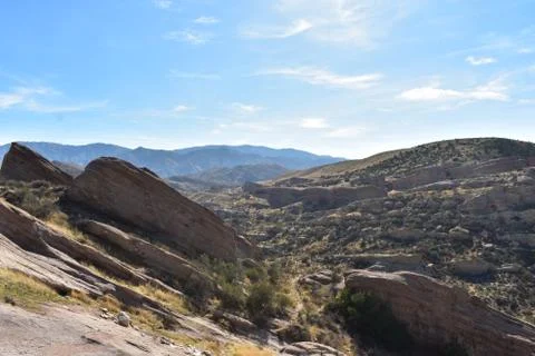 Vasquez Rocks 库存照片