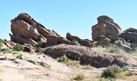 Vasquez-Rocks Stock Photos