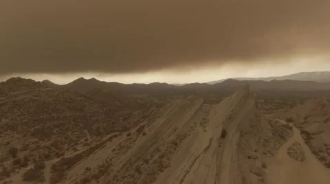 Vasquez Rocks Sandfire 2016 動画素材 65566104