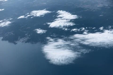 Vast clouds against the backdrop of sky Stock Photos