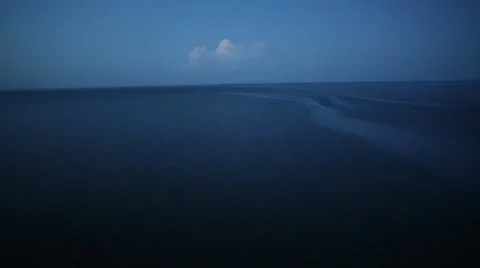 Vast Dark Blue Ocean Stock Footage 26201187