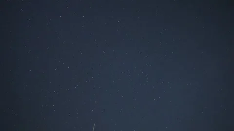 Vast Dark Night Sky Filled with Countless Bright Stars China Stock Footage 338370523