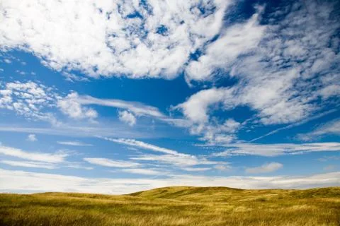Vast empty landscape Stock Photos