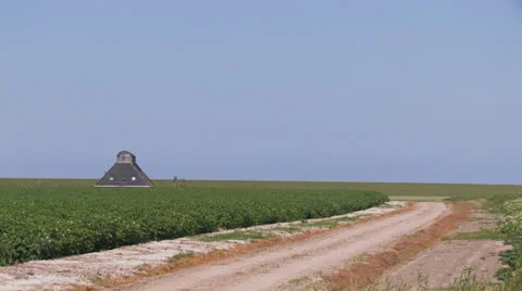 Vast farmland Stock Footage 25601177