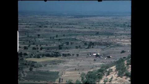 Vast Farmland View Stock Footage 277976384