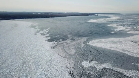 Vast ice expanse Stock Footage 86622457
