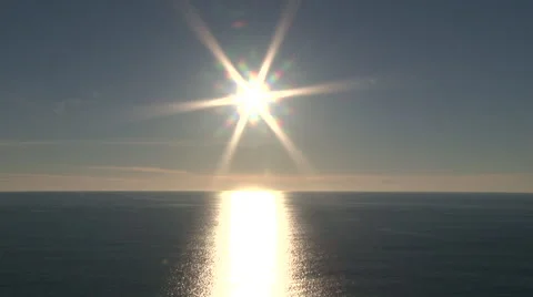 Vast Ocean Horizon Stock Footage 44260130